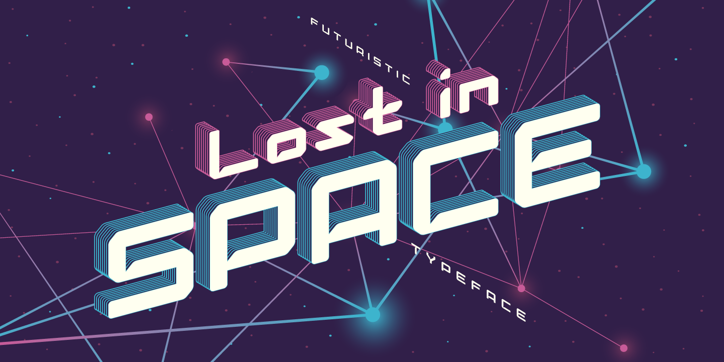 Ejemplo de fuente Lost in space #1